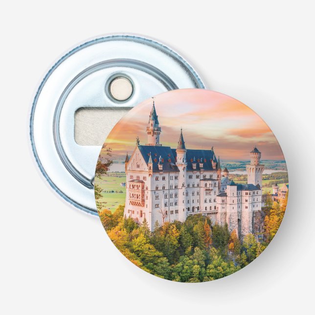 Neuschwanstein castle bottle opener (Front)