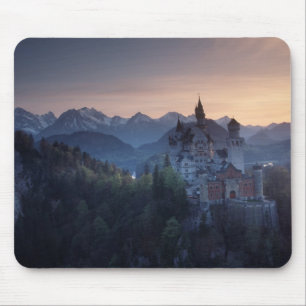Neuschwanstein Castle, built late 1800's by Mouse Pad