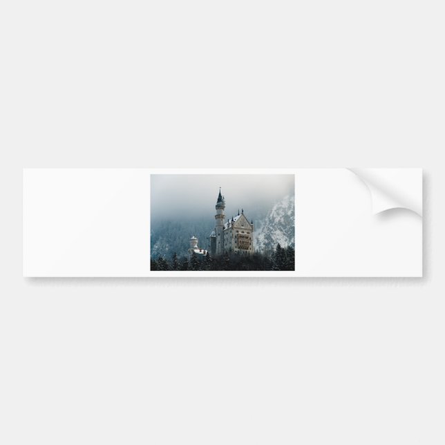 Neuschwanstein Castle Bumper Sticker (Front)