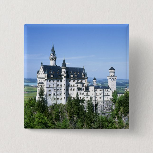 Neuschwanstein Castle Button (Front)