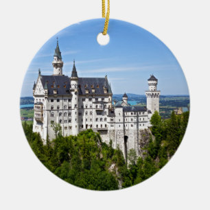 Neuschwanstein Castle Ceramic Ornament