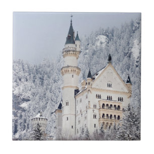 Neuschwanstein Castle Ceramic Tile