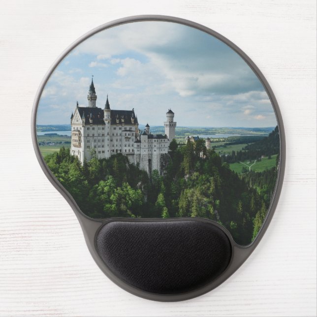 Neuschwanstein Castle Gel Mouse Pad (Front)
