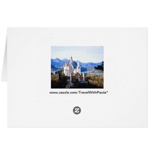 Neuschwanstein Castle Germany (Back Horizontal)