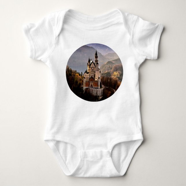 Neuschwanstein Castle Germany Baby Bodysuit (Front)