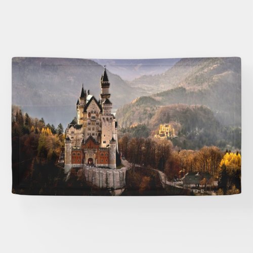 Neuschwanstein Castle Germany Banner