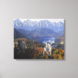 Neuschwanstein Castle Germany, Bavaria Canvas Print