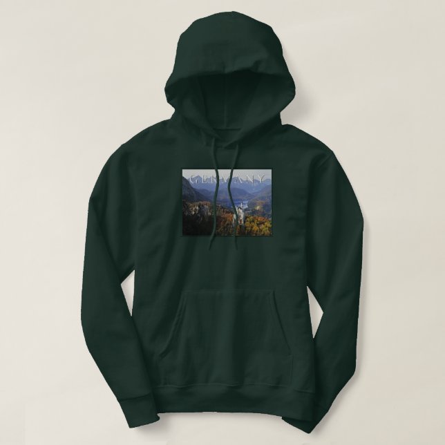 Neuschwanstein Castle | Germany, Bavaria Hoodie (Design Front)