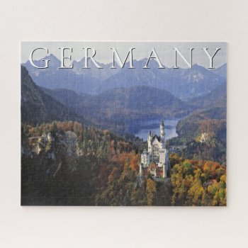 Neuschwanstein Castle | Germany  Bavaria Jigsaw Puzzle by takemeaway at Zazzle