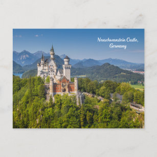 Neuschwanstein Castle, Germany Bavaria Postcard