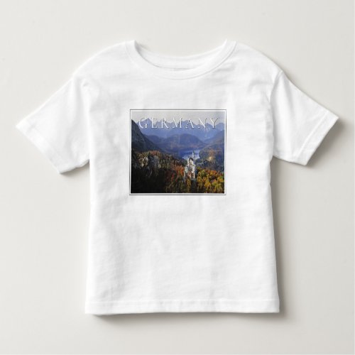 Neuschwanstein Castle  Germany Bavaria Toddler T_shirt
