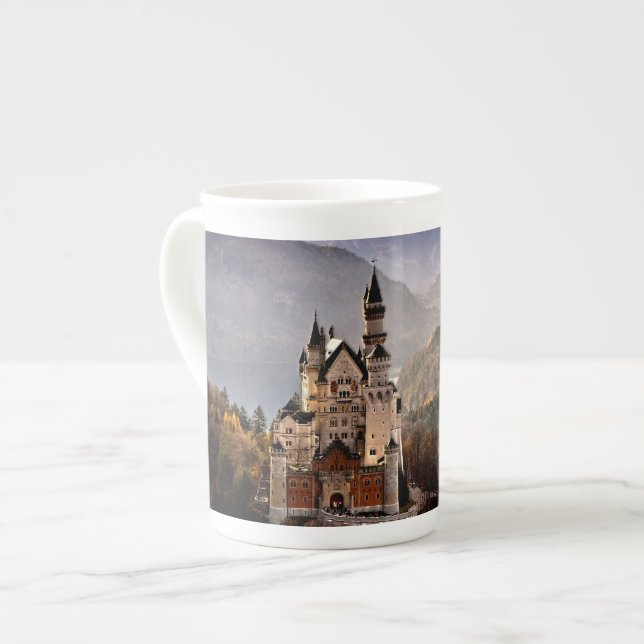 Neuschwanstein Castle Germany Bone China Mug (Front Left)