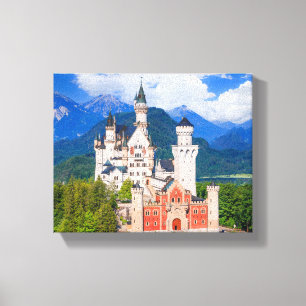 Neuschwanstein Castle Germany Canvas Print