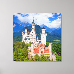 Neuschwanstein Castle Germany Canvas Print