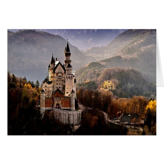 Neuschwanstein Castle Germany Cards (Front Horizontal)