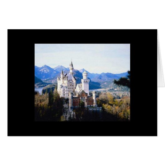 Neuschwanstein Castle Germany Cards (Front Horizontal)