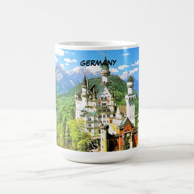 NEUSCHWANSTEIN CASTLE, GERMANY COFFEE MUG (Center)