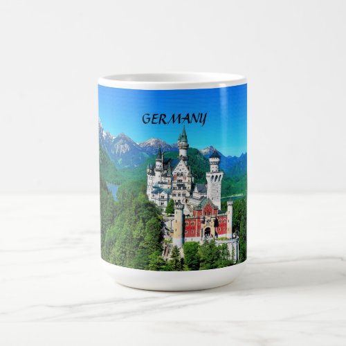 NEUSCHWANSTEIN CASTLE GERMANY COFFEE MUG