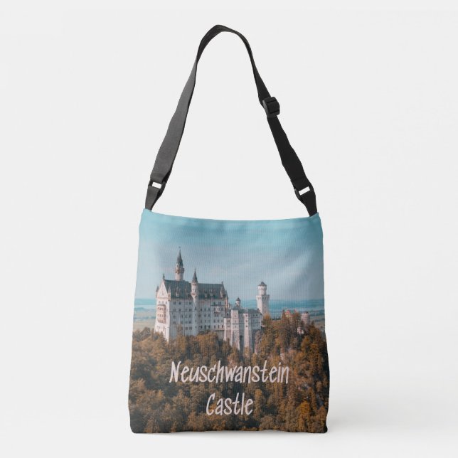 Neuschwanstein Castle Germany Crossbody Bag (Back)