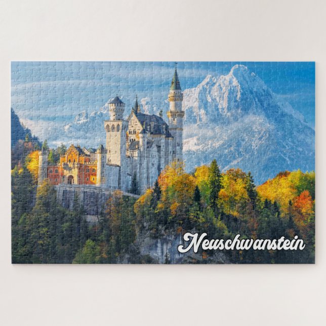 Neuschwanstein Castle, Germany Jigsaw Puzzle (Horizontal)