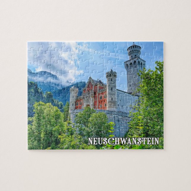Neuschwanstein Castle, Germany Jigsaw Puzzle (Horizontal)