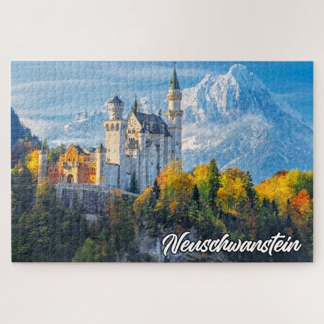 Neuschwanstein Castle, Germany Jigsaw Puzzle (Horizontal)