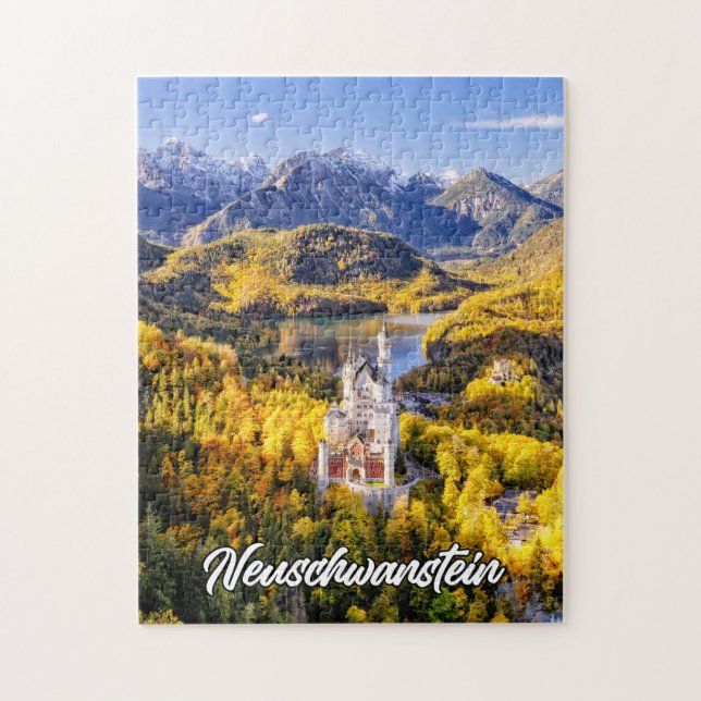 Neuschwanstein Castle, Germany Jigsaw Puzzle (Vertical)