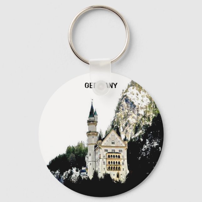 NEUSCHWANSTEIN CASTLE, GERMANY KEYCHAIN (Front)