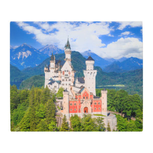Neuschwanstein Castle Germany Metal Print