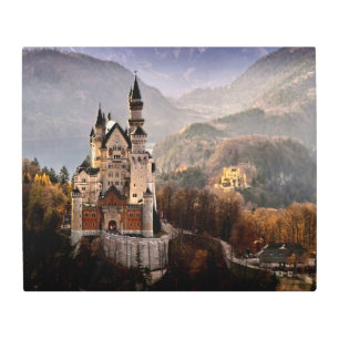 Neuschwanstein Castle Germany Metal Print