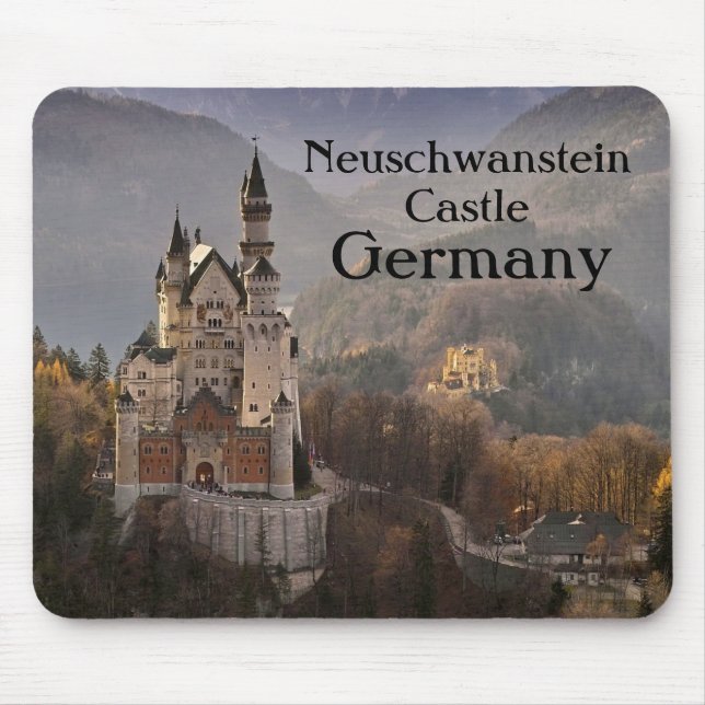 Neuschwanstein Castle Germany Mouse Pad (Front)