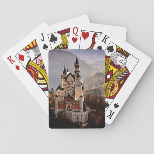 Neuschwanstein Castle Germany Poker Cards