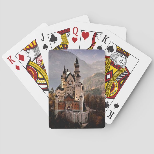 Neuschwanstein Castle Germany Poker Cards (Back)