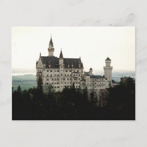 Neuschwanstein Castle Germany Postcard