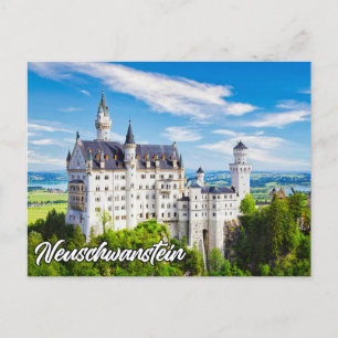 Neuschwanstein Castle, Germany Postcard