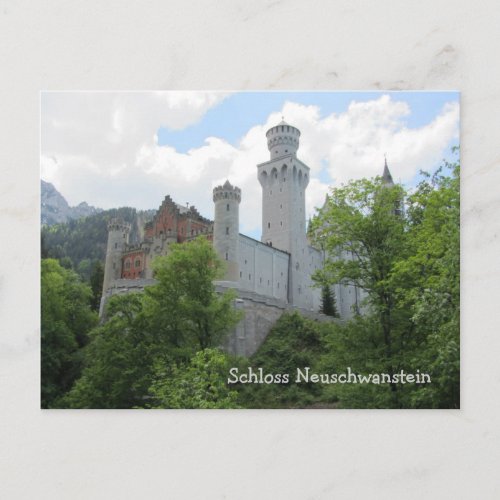 Neuschwanstein Castle _ Germany Postcard