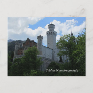 Neuschwanstein Castle - Germany Postcard