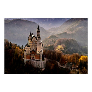 Neuschwanstein Castle Germany Poster