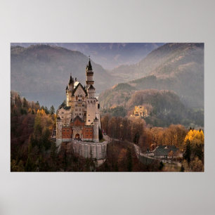 Neuschwanstein Castle Germany Poster