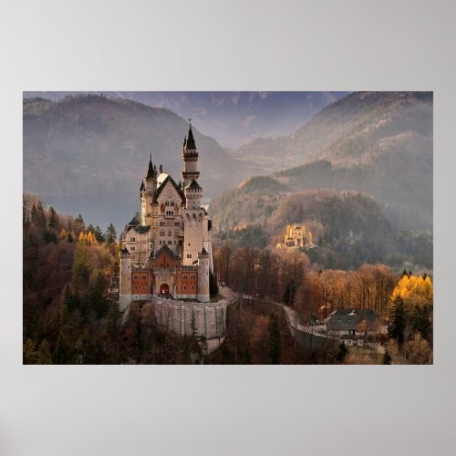 Neuschwanstein Castle Germany Poster