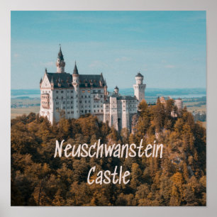 Neuschwanstein Castle Germany Poster