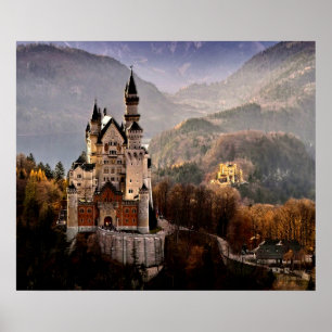 Neuschwanstein Castle Germany Poster
