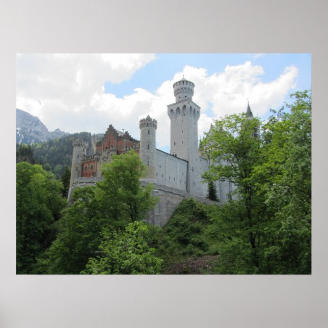Neuschwanstein Castle - Germany Poster (Front)