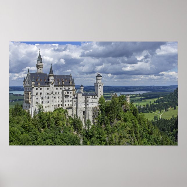 Neuschwanstein Castle - Germany Poster (Front)