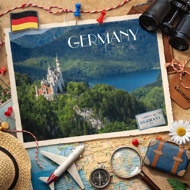 Neuschwanstein Castle – Germany’s Fairytale Escape Postcard (Creator Uploaded)