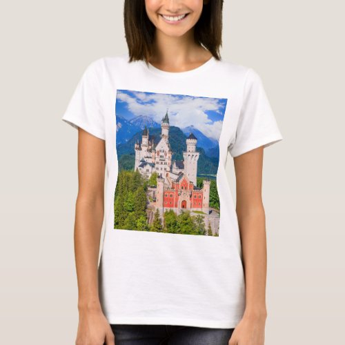 Neuschwanstein Castle Germany  T_Shirt