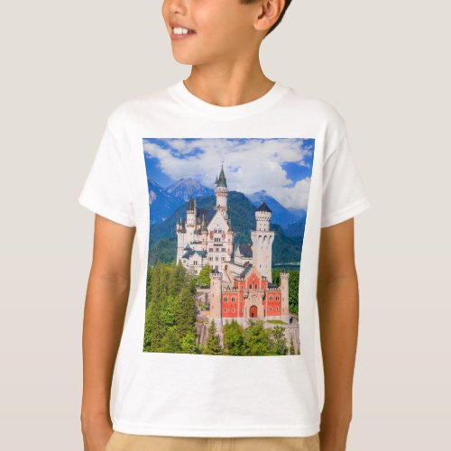 Neuschwanstein Castle Germany T_Shirt