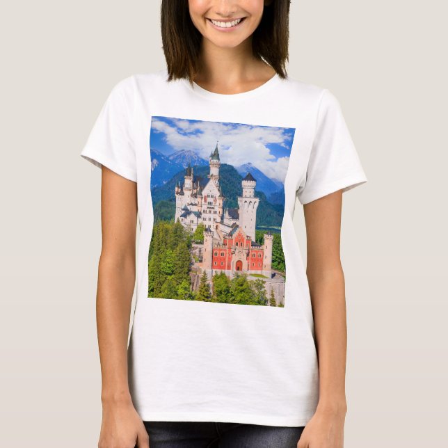 Neuschwanstein Castle Germany  T-Shirt (Front)