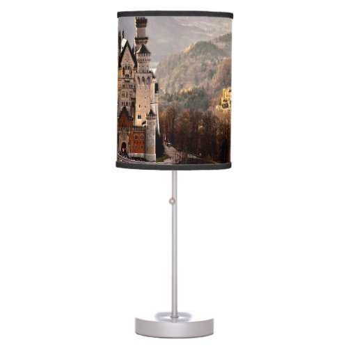 Neuschwanstein Castle Germany Table Lamp