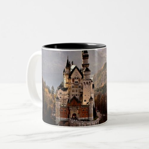 Neuschwanstein Castle Germany Two_Tone Coffee Mug